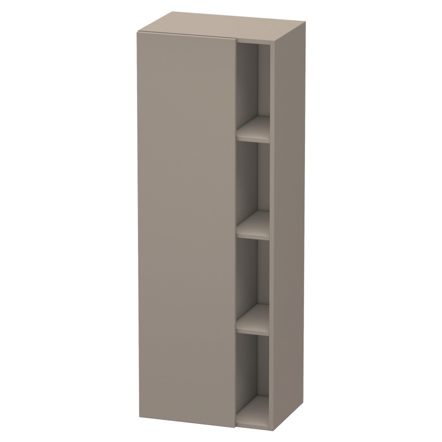 Armoire haute DURASTYLE
50,0 x 140,0 x 36,0 cm
armoire de tablette, 1 porte
charnières à gauche, niche
ouverte à droite, 3 tablettes