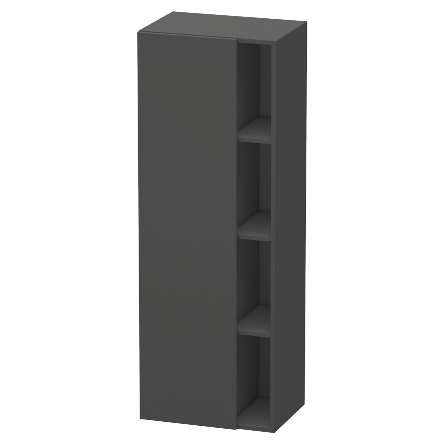 Armoire haute DURASTYLE
50,0 x 140,0 x 36,0 cm
armoire de tablette, 1 porte
charnières à gauche, niche
ouverte à droite, 3 tablettes