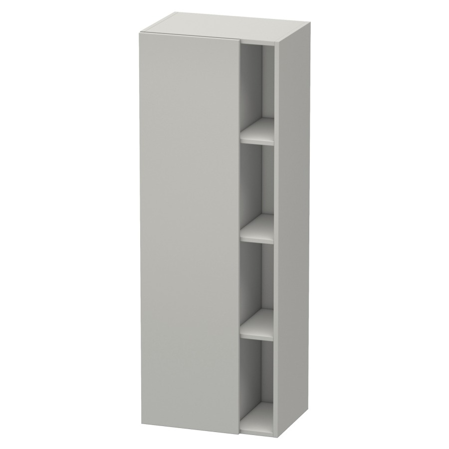 Armoire haute DURASTYLE
50,0 x 140,0 x 36,0 cm
armoire de tablette, 1 porte
charnières à gauche, niche
ouverte à droite, 3 tablettes