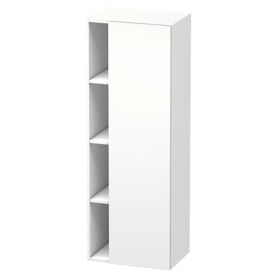 Armoire haute DURASTYLE
50,0 x 140,0 x 36,0 cm
armoire de tablette, 1 porte
charnières à droite, niche
ouverte à gauche, 3 tablettes