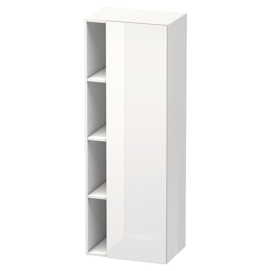 Armoire haute DURASTYLE
50,0 x 140,0 x 36,0 cm
armoire de tablette, 1 porte
charnières à droite, niche
ouverte à gauche, 3 tablettes