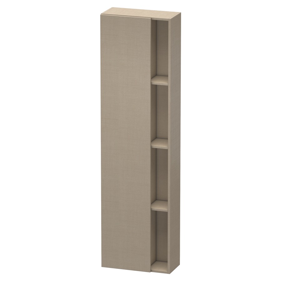 Armoire haute DURASTYLE
50,0 x 180,0 x 24,0 cm
armoire de tablette, 1 porte
charnières à gauche, niche
ouverte à droite, 3 tablettes