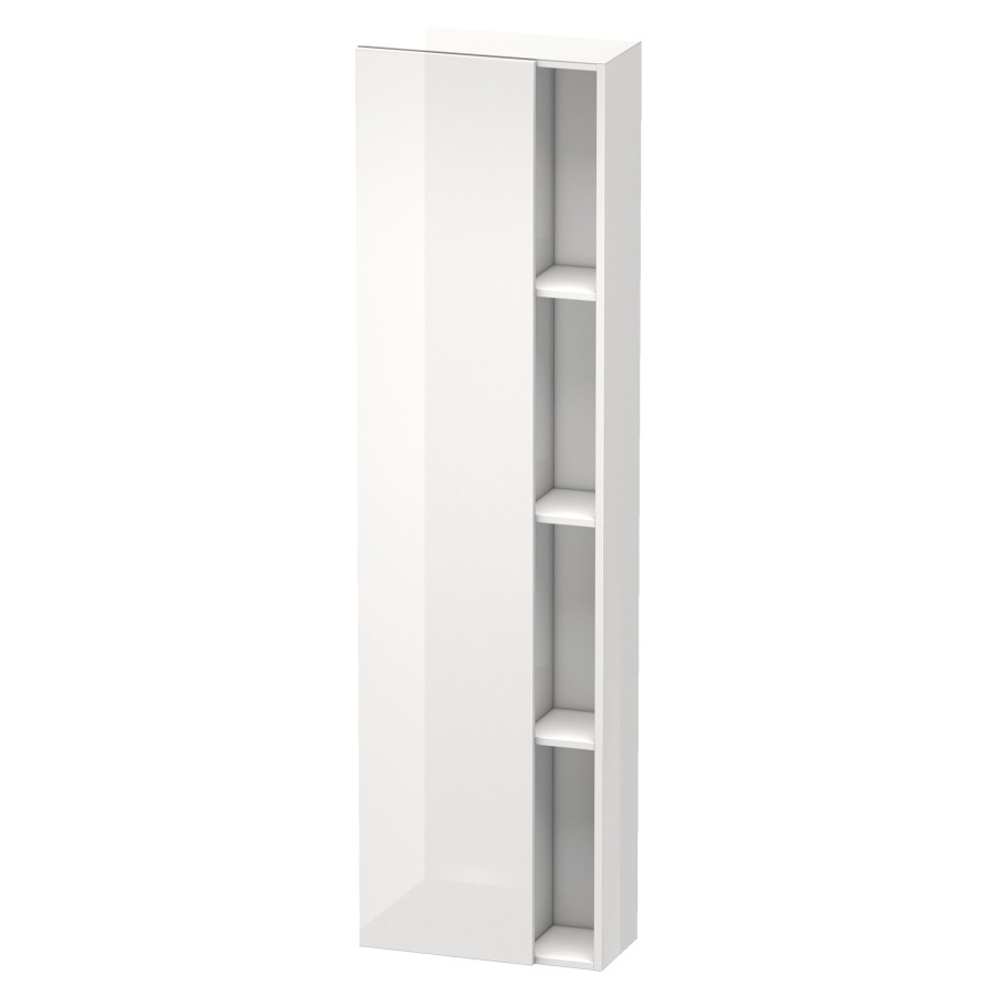 Armoire haute DURASTYLE
50,0 x 180,0 x 24,0 cm
armoire de tablette, 1 porte
charnières à gauche, niche
ouverte à droite, 3 tablettes