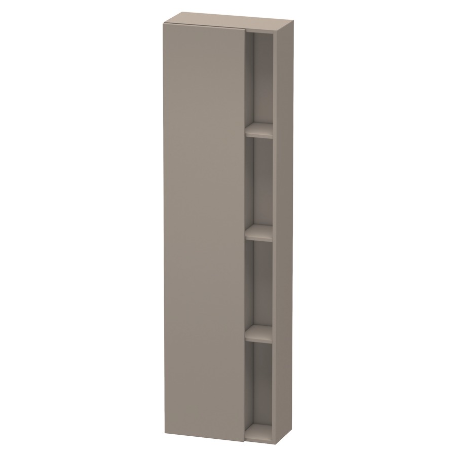 Armoire haute DURASTYLE
50,0 x 180,0 x 24,0 cm
armoire de tablette, 1 porte
charnières à gauche, niche
ouverte à droite, 3 tablettes