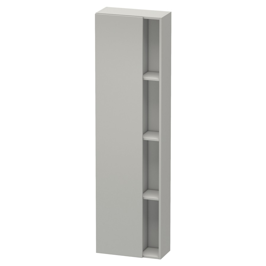 Armoire haute DURASTYLE
50,0 x 180,0 x 24,0 cm
armoire de tablette, 1 porte
charnières à gauche, niche
ouverte à droite, 3 tablettes