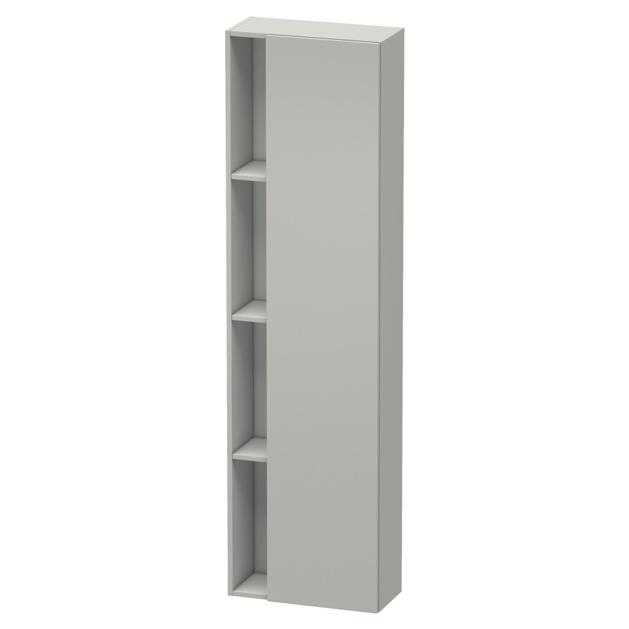 Armoire haute DURASTYLE
50,0 x 180,0 x 24,0 cm
armoire de tablette, 1 porte
charnières à droite, niche
ouverte à gauche, 3 tablettes