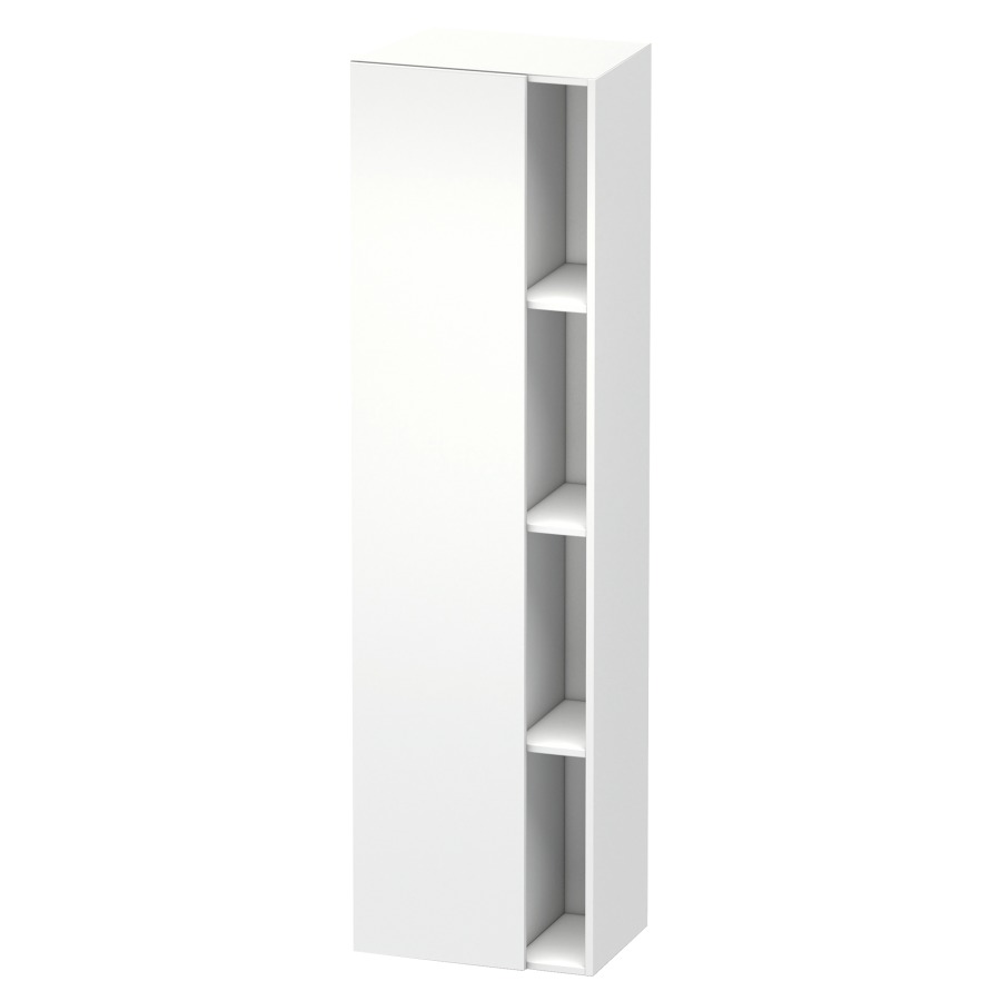 Armoire haute DURASTYLE
50,0 x 180,0 x 36,0 cm
armoire de tablette, 1 porte
charnières à gauche, niche
ouverte à droite, 3 tablettes