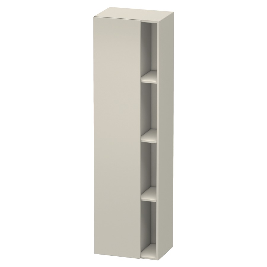 Armoire haute DURASTYLE
50,0 x 180,0 x 36,0 cm
armoire de tablette, 1 porte
charnières à gauche, niche
ouverte à droite, 3 tablettes