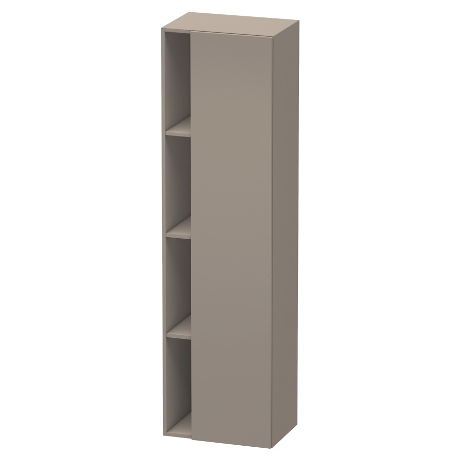 Armoire haute DURASTYLE
50,0 x 180,0 x 36,0 cm
armoire de tablette, 1 porte
charnières à droite, niche
ouverte à gauche, 3 tablettes