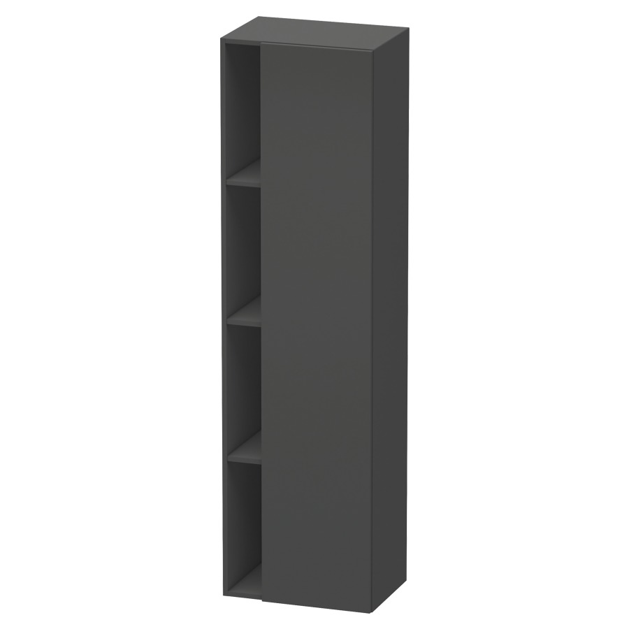 Armoire haute DURASTYLE
50,0 x 180,0 x 36,0 cm
armoire de tablette, 1 porte
charnières à droite, niche
ouverte à gauche, 3 tablettes