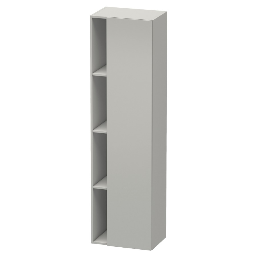Armoire haute DURASTYLE
50,0 x 180,0 x 36,0 cm
armoire de tablette, 1 porte
charnières à droite, niche
ouverte à gauche, 3 tablettes