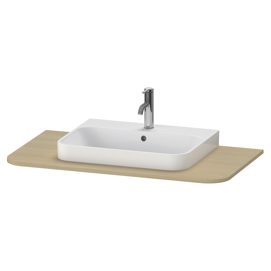 Console HAPPY D.2 PLUS
100,0 x 1,6 x 55,0 cm
pour lavabo à poser et lavabo
a encastrer, panneau console
avec 1 découpe