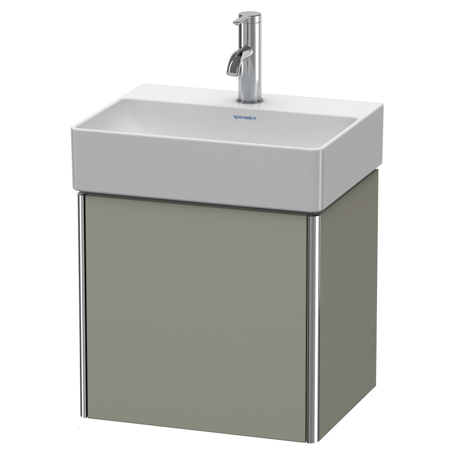 Élément inférieur XSQUARE
43,4 x 39,7 x 34,0 cm
armoire de tablette, 1 porte
charnière à gauche
pour lave-mains 212 347/348