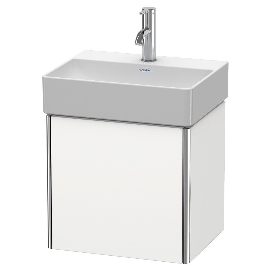 Élément inférieur XSQUARE
43,4 x 39,7 x 34,0 cm
armoire de tablette, 1 porte
charnière à droite
pour lave-mains 212 347/348