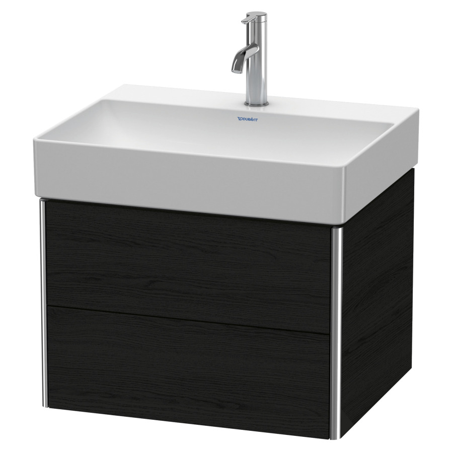 Élément inférieur XSQUARE
58,4 x 39,7 x 46,0 cm
élément à 2 tiroirs
pour lavabo 212 349/350