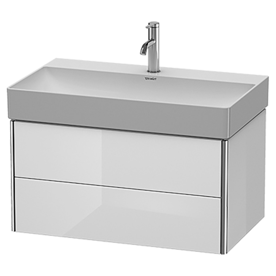 Élément inférieur XSQUARE
78,4 x 39,7 x 46,0 cm
élément à 2 tiroirs
pour lavabo 212 446