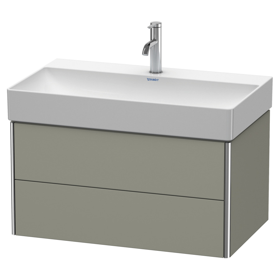 Élément inférieur XSQUARE
78,4 x 39,7 x 46,0 cm
élément à 2 tiroirs
pour lavabo 212 446