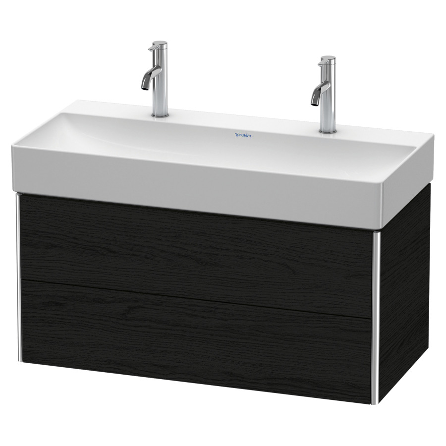 Élément inférieur XSQUARE
98,4 x 39,7 x 46,0 cm
élément à 2 tiroirs
pour lavabo 212 351/352