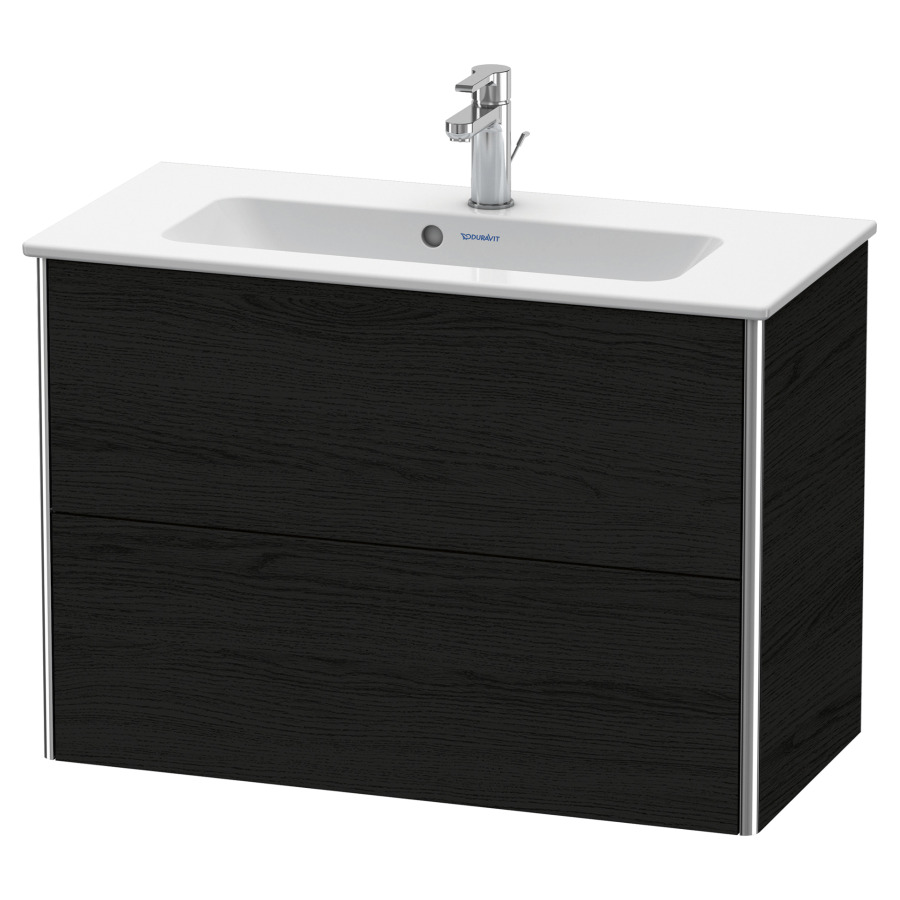 Élément inférieur XSQUARE
81,0 x 56,0 x 38,8 cm
élément à 2 tiroirs
pour lavabo 211 381
découpe de siphon inclus