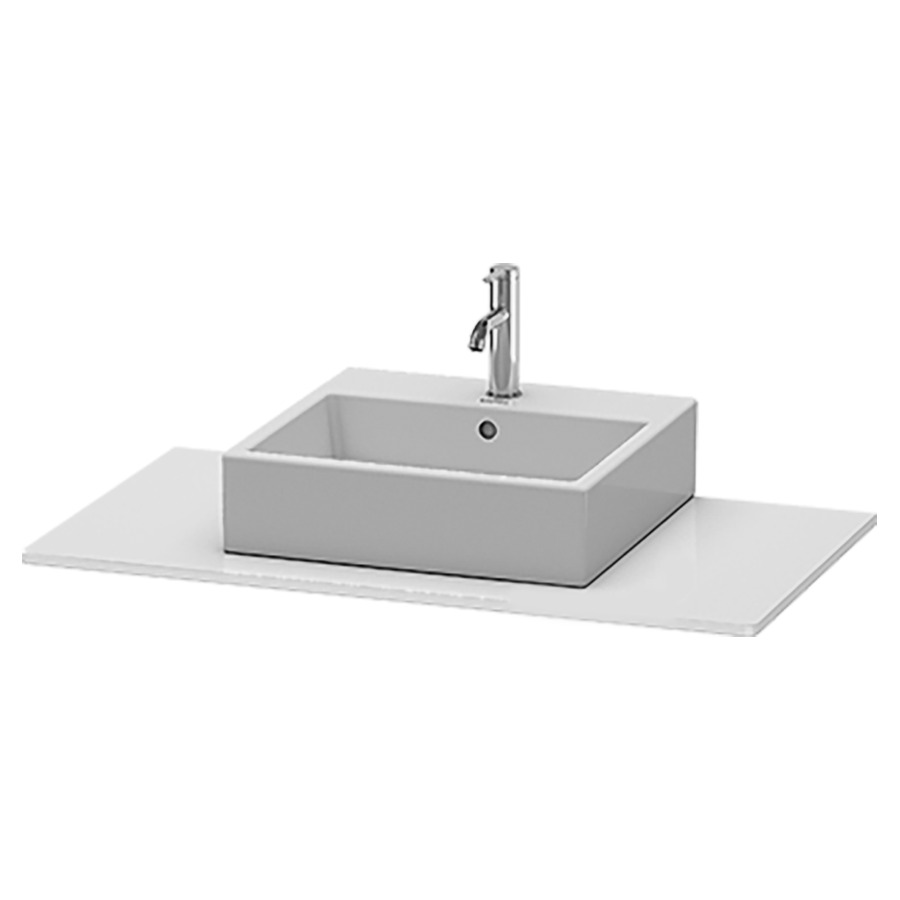 Console XSQUARE
100,0 x 1,6 x 55,0 cm
pour 1 lavabo à poser/
à encastrer