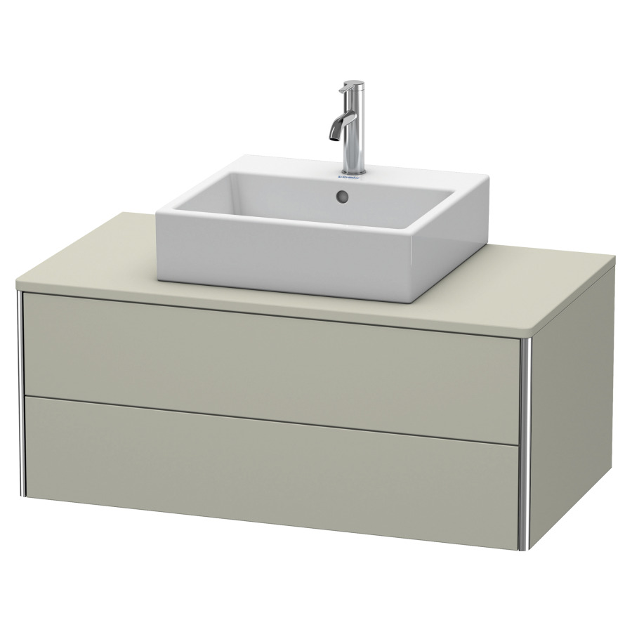 Élément inférieur XSQUARE
100,0 x 40,0 x 54,8 cm
élément à 2 tiroirs
pour console 244 545
découpe de siphon inclus