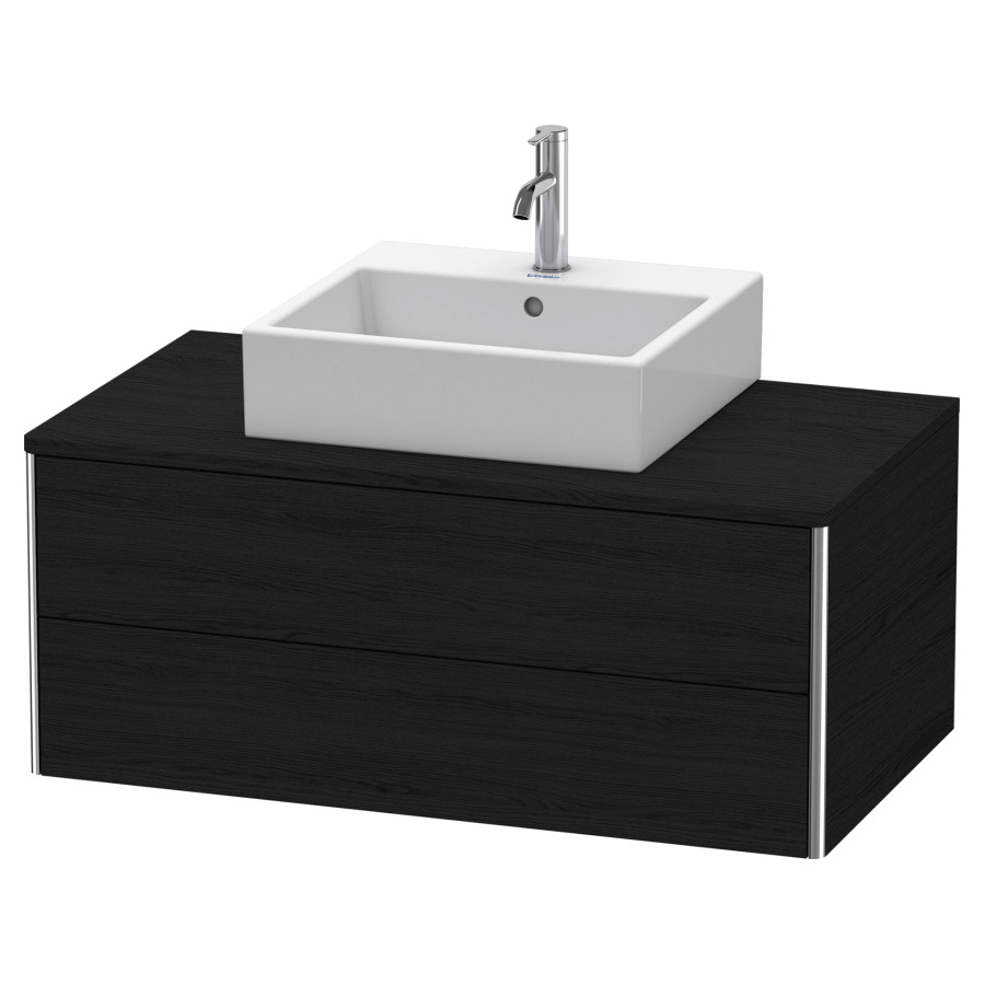 Élément inférieur XSQUARE
100,0 x 40,0 x 54,8 cm
élément à 2 tiroirs
pour console 244 545
découpe de siphon inclus