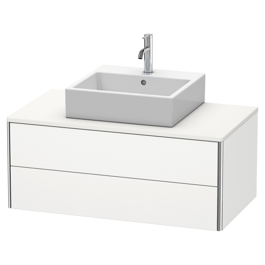 Élément inférieur XSQUARE
100,0 x 40,0 x 54,8 cm
élément à 2 tiroirs
pour console 244 545
découpe de siphon inclus