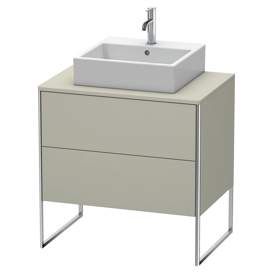 Élément inférieur XSQUARE
80,0 x 53,8 x 54,8 cm
pose libre, élément à
2 tiroirs, pour console
244 544