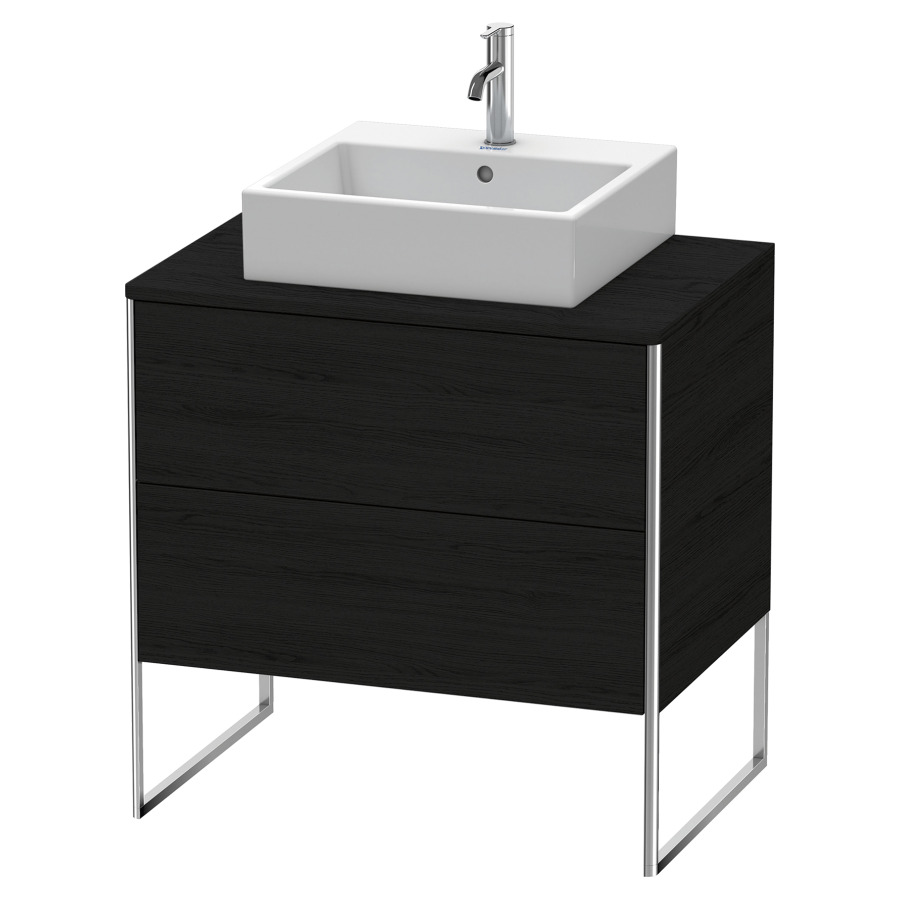Élément inférieur XSQUARE
80,0 x 53,8 x 54,8 cm
pose libre, élément à
2 tiroirs, pour console
244 544