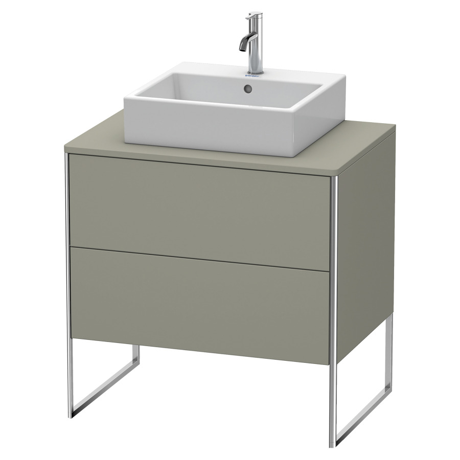 Élément inférieur XSQUARE
80,0 x 53,8 x 54,8 cm
pose libre, élément à
2 tiroirs, pour console
244 544