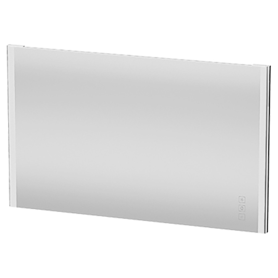 Lichtspiegel XSQUARE LED
130,0 x 80,0 x 3,3 cm
Lichtauslass links und rechts
indirekte Beleuchtung oben und
unten, dimmbar, 60 W
Spiegelheizung, IP44