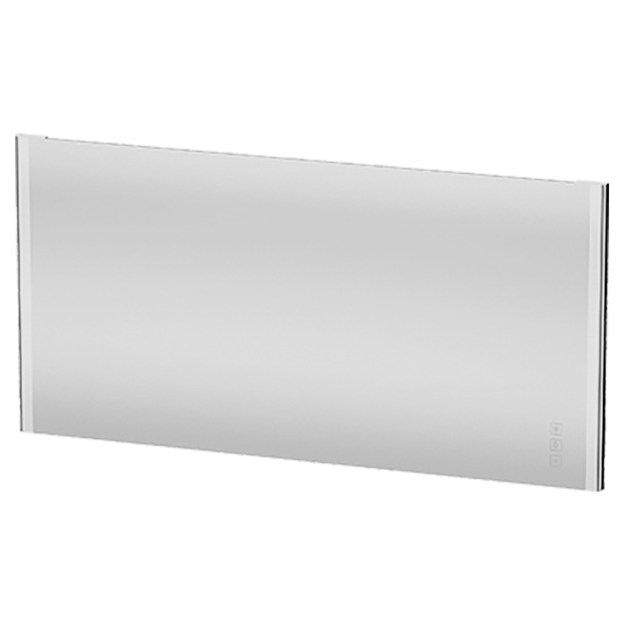 Lichtspiegel XSQUARE LED
160,0 x 80,0 x 3,3 cm
Lichtauslass links und rechts
indirekte Beleuchtung oben und
unten, dimmbar, 69 W
Spiegelheizung, IP44