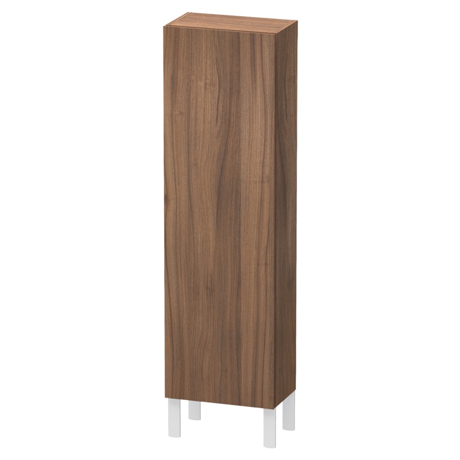 Armoire mi-haute L-CUBE
40,0 x 132,0 x 24,3 cm
armoire de tablette, 1 porte
charnières à droite
3 tablettes en verre