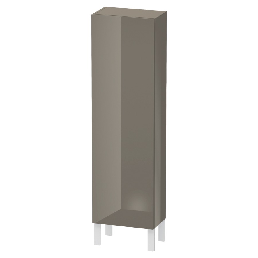 Armoire mi-haute L-CUBE
40,0 x 132,0 x 24,3 cm
armoire de tablette, 1 porte
charnières à droite
3 tablettes en verre