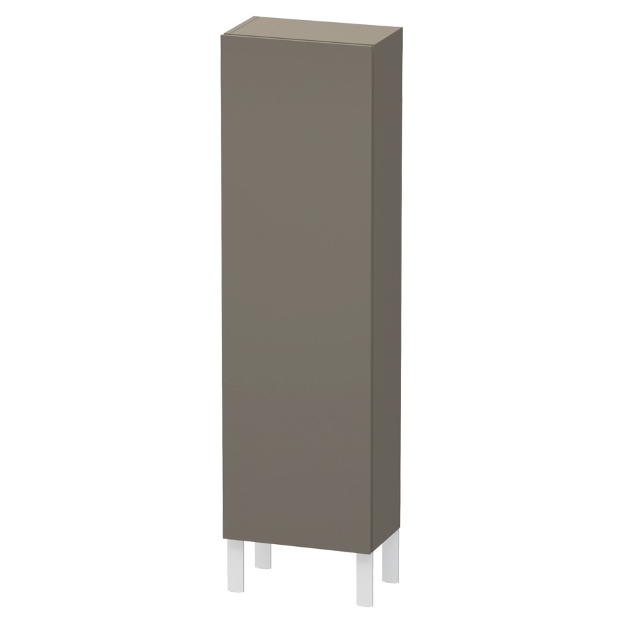 Armoire mi-haute L-CUBE
40,0 x 132,0 x 24,3 cm
armoire de tablette, 1 porte
charnières à droite
3 tablettes en verre