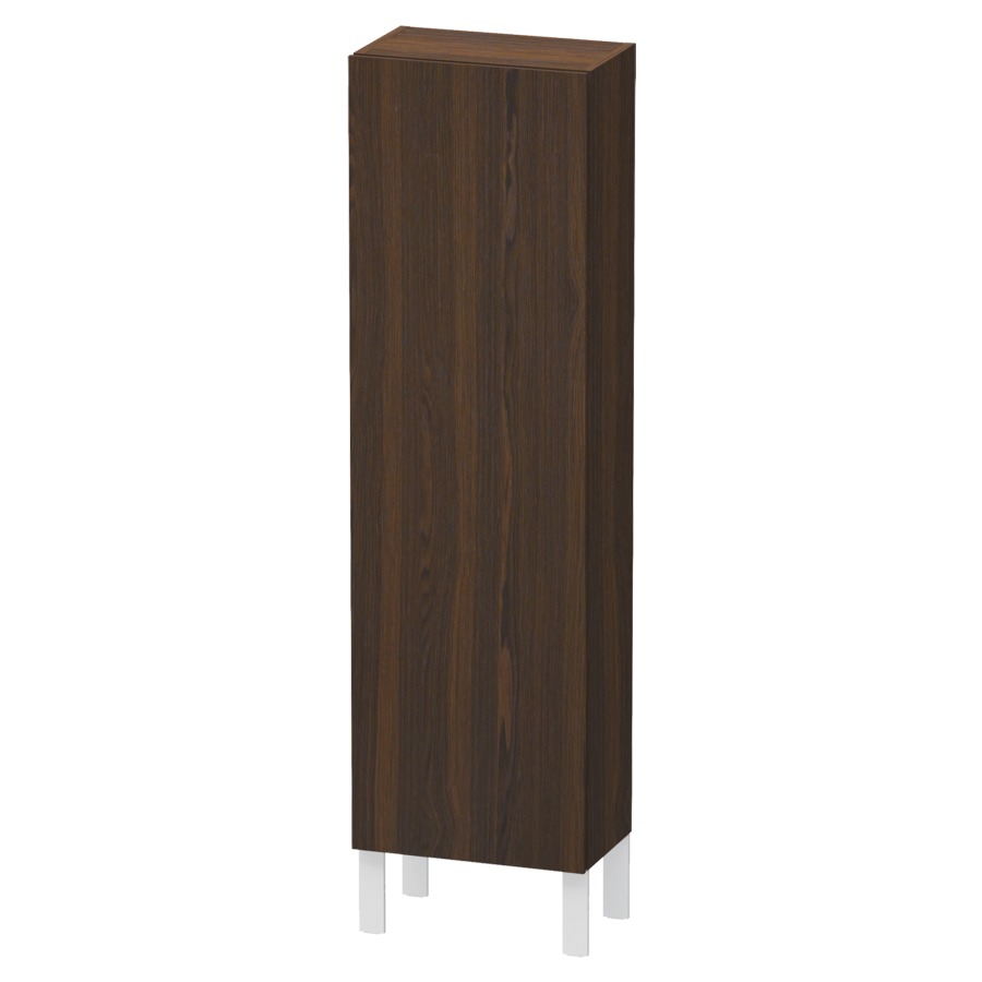 Armoire mi-haute L-CUBE
40,0 x 132,0 x 24,3 cm
armoire de tablette, 1 porte
charnières à droite
3 tablettes en verre