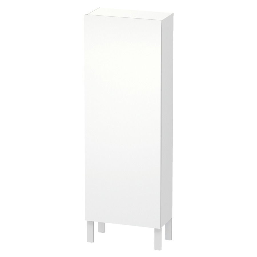 Armoire mi-haute L-CUBE
50,0 x 132,0 x 24,3 cm
armoire de tablette, 1 porte
charnières à droite
3 tablettes en verre