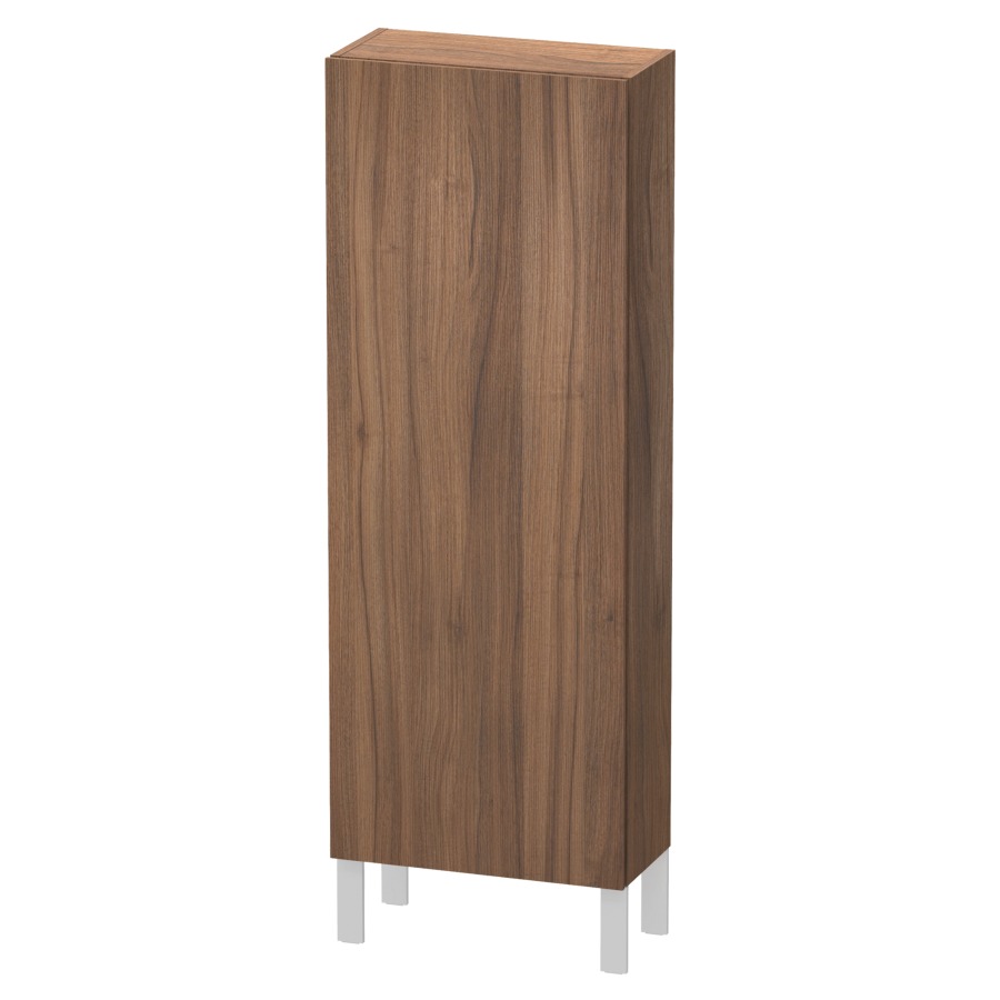 Armoire mi-haute L-CUBE
50,0 x 132,0 x 24,3 cm
armoire de tablette, 1 porte
charnières à droite
3 tablettes en verre