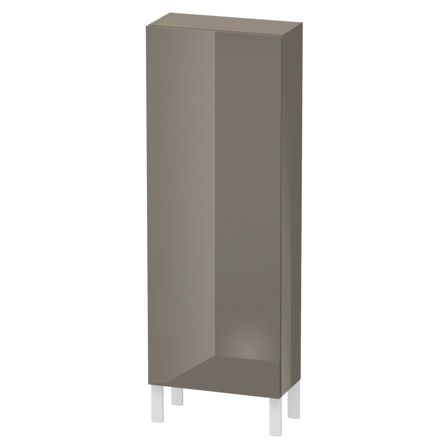 Armoire mi-haute L-CUBE
50,0 x 132,0 x 24,3 cm
armoire de tablette, 1 porte
charnières à droite
3 tablettes en verre
