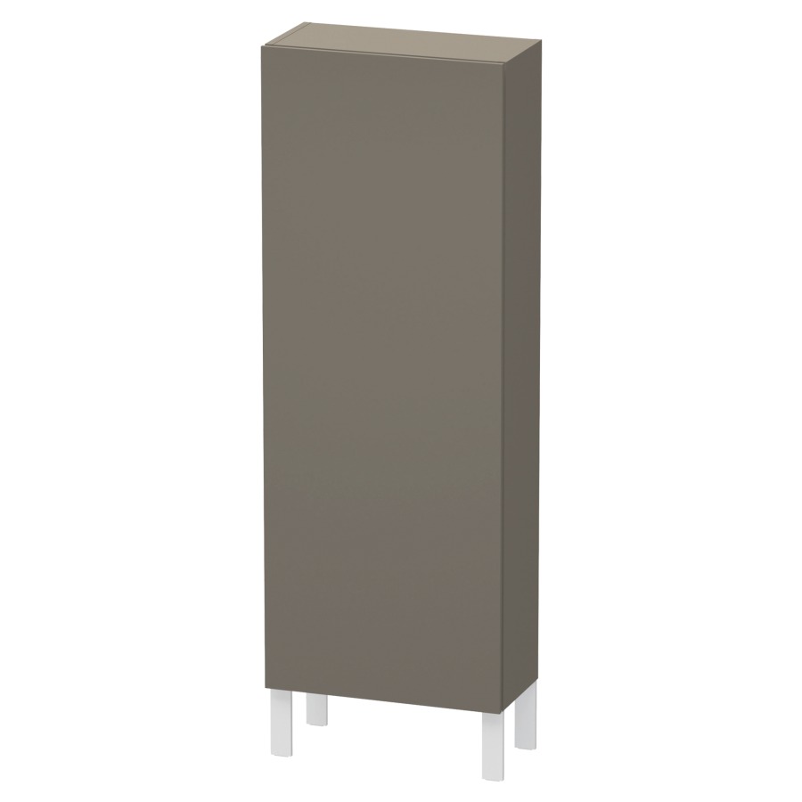 Armoire mi-haute L-CUBE
50,0 x 132,0 x 24,3 cm
armoire de tablette, 1 porte
charnières à droite
3 tablettes en verre