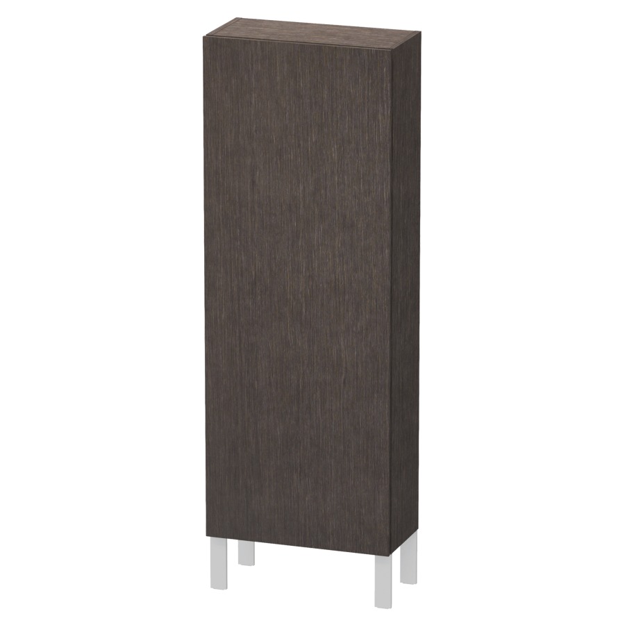 Armoire mi-haute L-CUBE
50,0 x 132,0 x 24,3 cm
armoire de tablette, 1 porte
charnières à droite
3 tablettes en verre