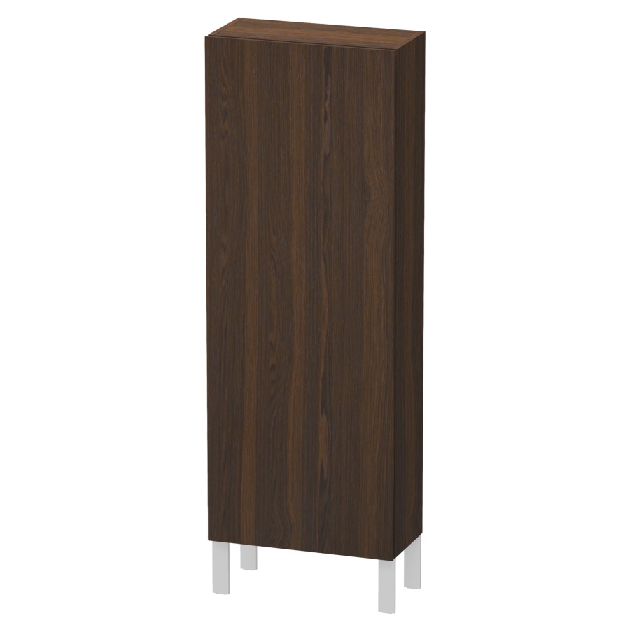 Armoire mi-haute L-CUBE
50,0 x 132,0 x 24,3 cm
armoire de tablette, 1 porte
charnières à droite
3 tablettes en verre