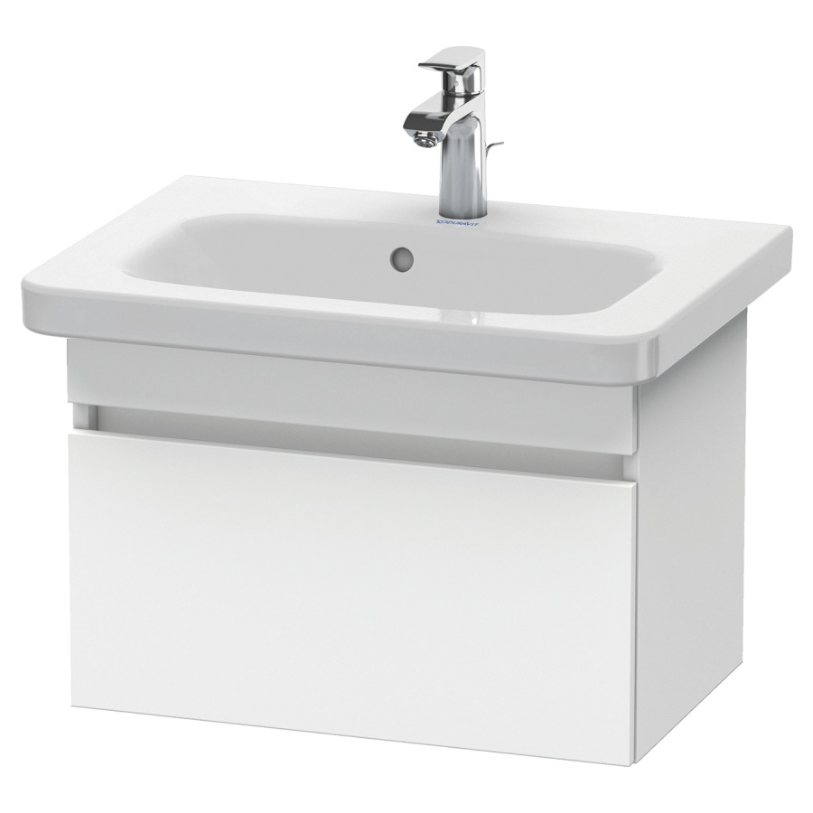 Élément inférieur DURASTYLE
58,0 x 39,8 x 36,8 cm
élément à 1 tiroir, pour
lavabo 212 342