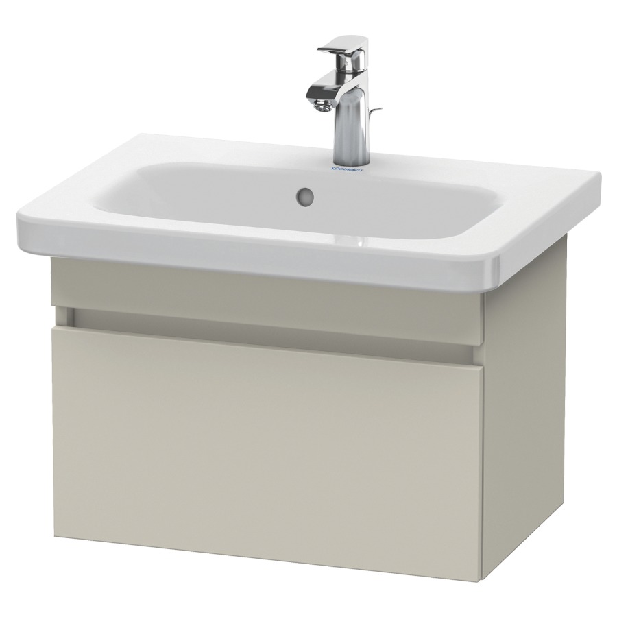 Élément inférieur DURASTYLE
58,0 x 39,8 x 36,8 cm
élément à 1 tiroir, pour
lavabo 212 342