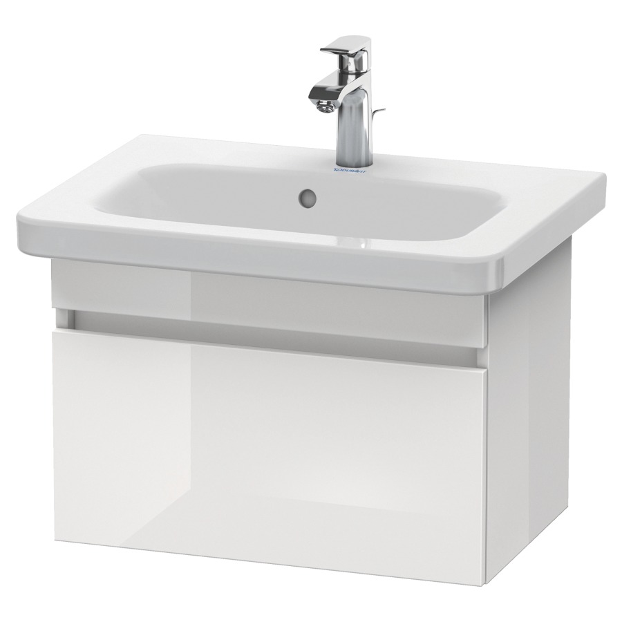 Élément inférieur DURASTYLE
58,0 x 39,8 x 36,8 cm
élément à 1 tiroir, pour
lavabo 212 342
