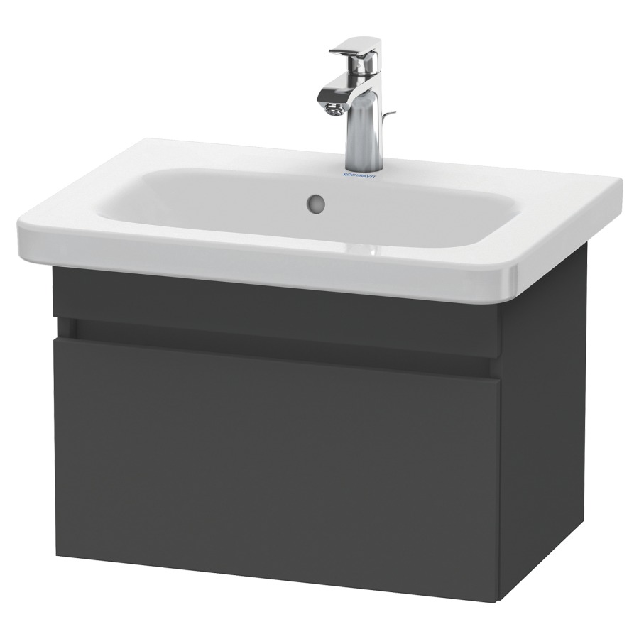 Élément inférieur DURASTYLE
58,0 x 39,8 x 36,8 cm
élément à 1 tiroir, pour
lavabo 212 342