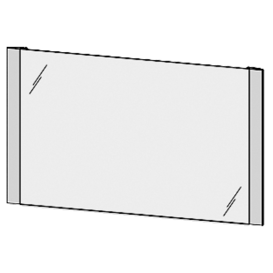 Miroir lumineux GOOD LED
120,0 x 70,0 x 3,4 cm
bandeau lumineux latérale
interrupteur mural, module LED
température couleur 4000
Kelvin, 20 W, IP44