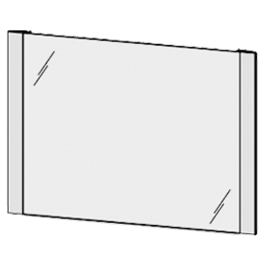 Miroir lumineux BEST LED
100,0 x 70,0 x 3,4 cm
bandeau lumineux latérale
commutateur de capture en bas
chauffage miroir, éclairage de
l'espace de toilette, module
LED température couleur
4000 Kelvin , 58 W, IP44
