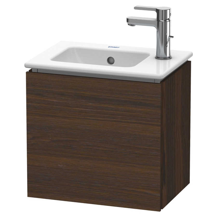 Élément inférieur L-CUBE
42,0 x 40,0 x 29,4 cm
armoire de tablette, 1 porte
charnière à gauche
pour lave-mains Me by Starck