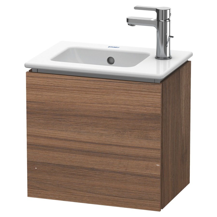 Élément inférieur L-CUBE
42,0 x 40,0 x 29,4 cm
armoire de tablette, 1 porte
charnière à droite
pour lave-mains Me by Starck
